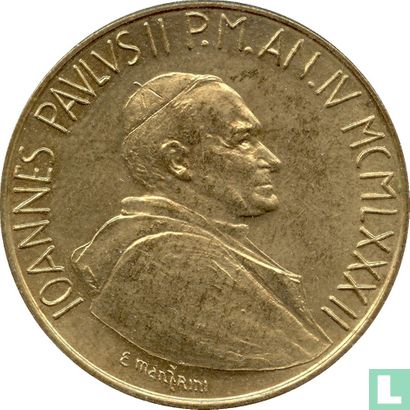 Vaticaan 200 lire 1982 "Work" - Afbeelding 1