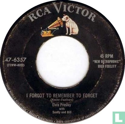 I Forgot to Remember to Forget - Afbeelding 2