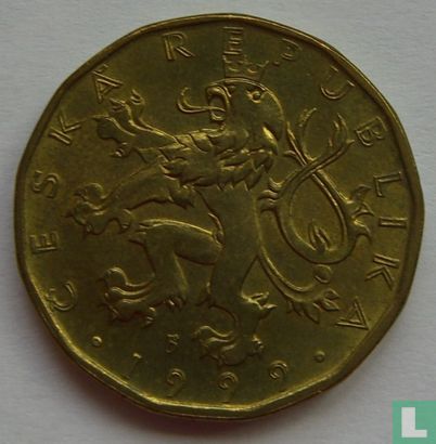Tsjechië 20 korun 1999 - Afbeelding 1