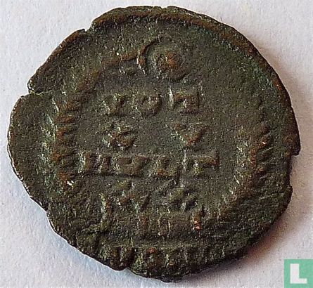 Romeinse Keizerrijk Antioch AE4 Kleinfollis van Keizer Constans 347-348 n.Chr. - Afbeelding 1