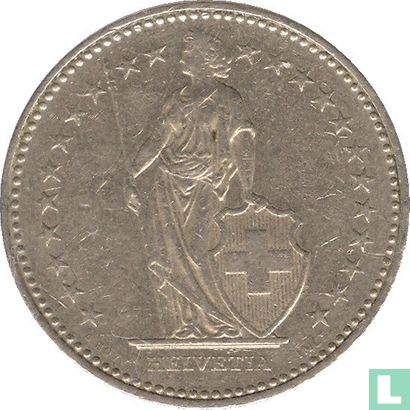 Zwitserland 1 franc 1983 - Afbeelding 2