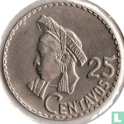 Guatemala 25 Centavo 1969 - Bild 2