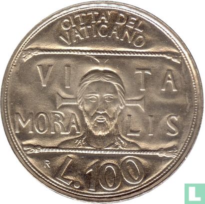 Vaticaan 100 lire 1993 - Afbeelding 2