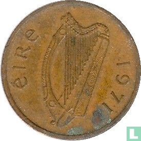 Ierland ½ penny 1971 - Afbeelding 1