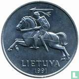 Lithuania 5 centai 1991 - Image 1