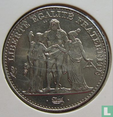 France 5 francs 1996 "Bicentenary of the decimal franc" - Image 2