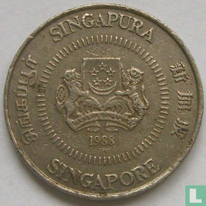 Singapore 50 cents 1988 - Afbeelding 1