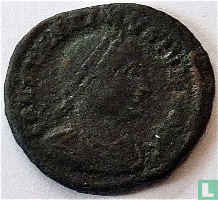 Empire romain Héraclée AE3 Kleinfollis de l'empereur Constantin II 327-329 AD. - Image 2