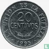 Bolivie 20 centavos 1995 - Image 1