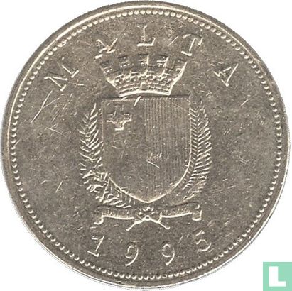 Malte 1 lira 1995 - Image 1