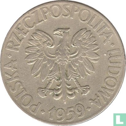 Polen 10 zlotych 1959 (type 1) - Afbeelding 1