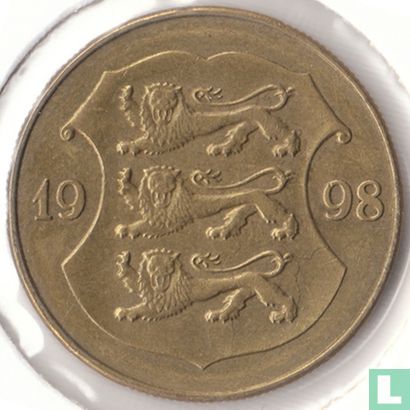 Estonie 1 kroon 1998 - Image 1