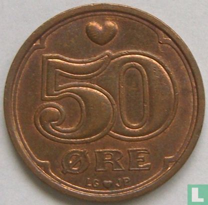 Denemarken 50 øre 1997 - Afbeelding 2