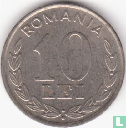 Rumänien 10 Lei 1994 - Bild 2