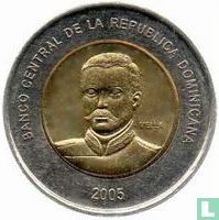Dominicaanse Republiek 10 pesos 2005 - Afbeelding 2