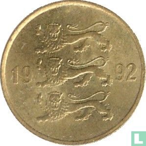 Estonia 20 senti 1992 - Image 1