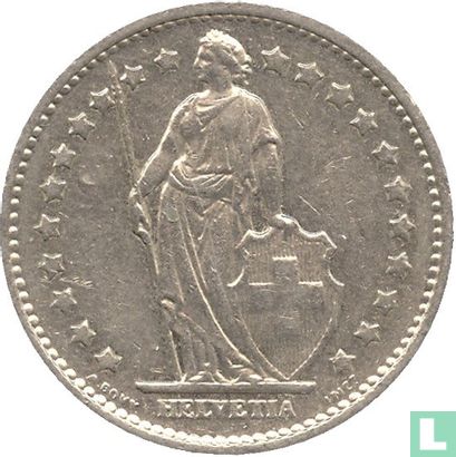 Switzerland 1 franc 1979 - Image 2