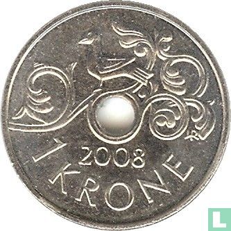 Norway 1 krone 2008 - Image 1