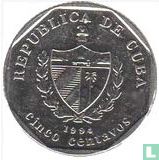 Kuba 5 Centavo 1994 - Bild 1