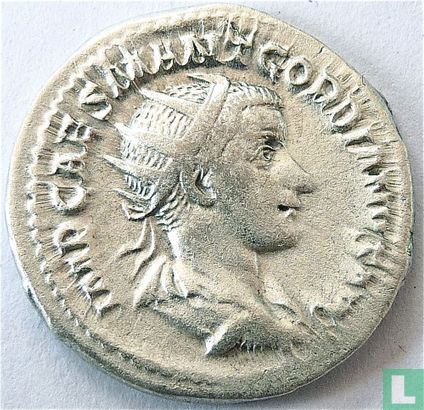 Roman Imperial Antoninianus of Emperor Gordian III 238-239 AD. - Image 2