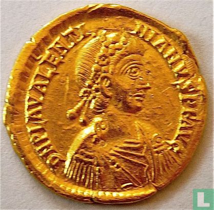 Roman Empire 1 solidus ND (426-430) - Image 2