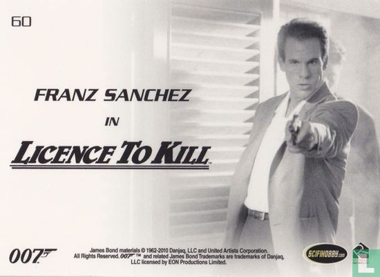Franz Sanchez in Licence To Kill - Afbeelding 2