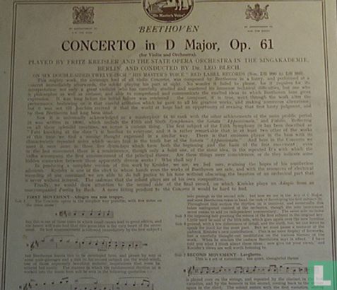 Concerto in D-major OP.61 - Bild 2