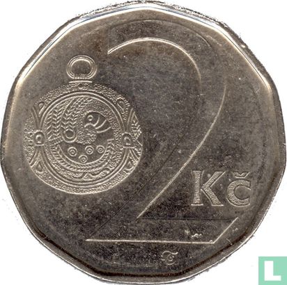 République tchèque 2 koruny 2001 - Image 2
