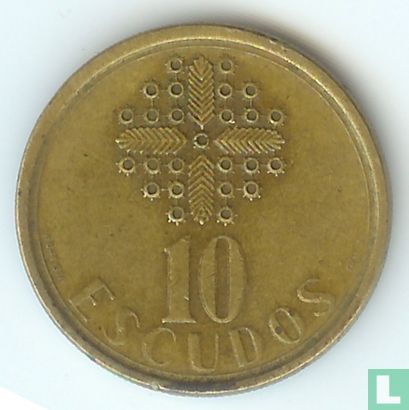 Portugal 10 escudos 1987 - Afbeelding 2