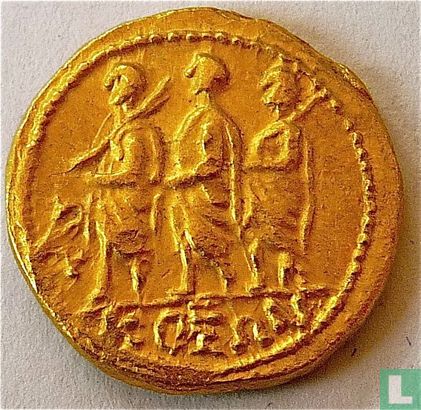 Thrakien Stater von König Koson verbunden mit Marcus Junius Brutus, 43 v. Chr. - Bild 1