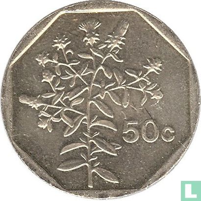 Malte 50 cents 1998 - Image 2