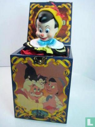 Pinokkio musical jack-in-the-box (muziekdoos) - Afbeelding 1