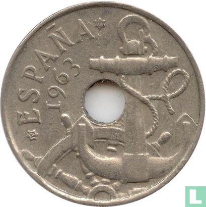 Spain 50 centimos 1963 (1965) - Image 1