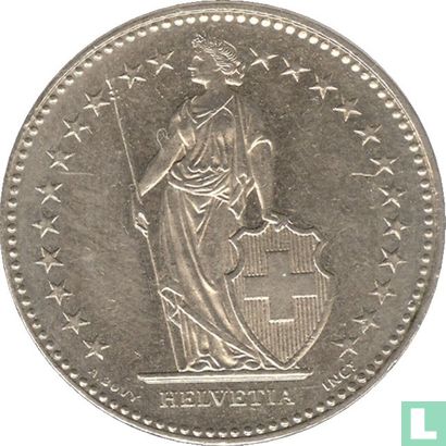 Switzerland 2 francs 1997 - Image 2