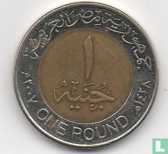 Egypte 1 pound 2007 (AH1428) - Afbeelding 1