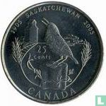 Canada 25 cents 2005 "100th anniversary of Saskatchewan" - Afbeelding 1