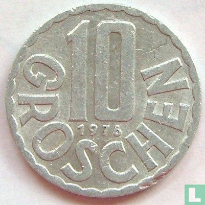 Autriche 10 groschen 1976 - Image 1