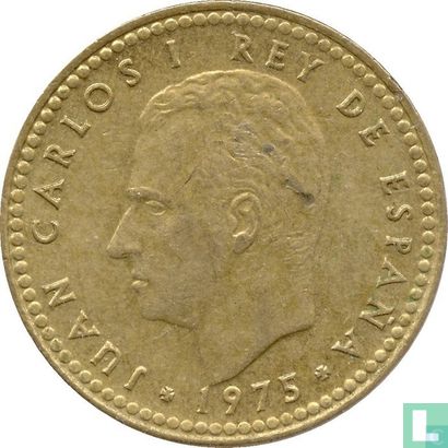 Spanje 1 peseta 1975 (1977) - Afbeelding 2