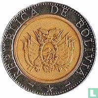 Bolivien 5 boliviano 2001 - Bild 2