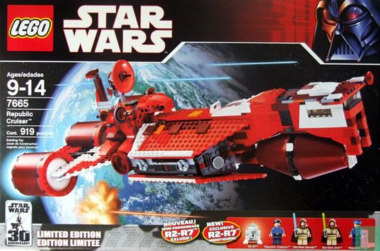 Lego 7665 Republic Cruiser (Limited Edition - with R2-R7) - Image 1