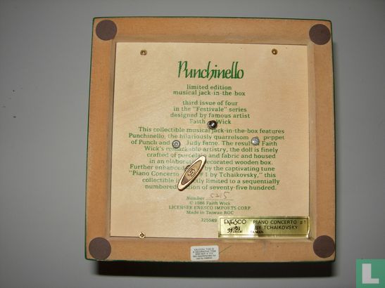 Punchinello musical jack-in-the-box (muziekdoos) - Image 3