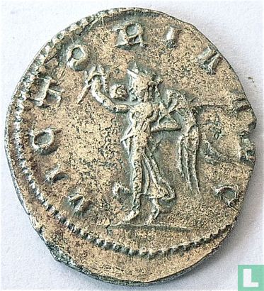 Roman Empire Emperor Gallienus Antoninianus of 264 AD. - Image 1