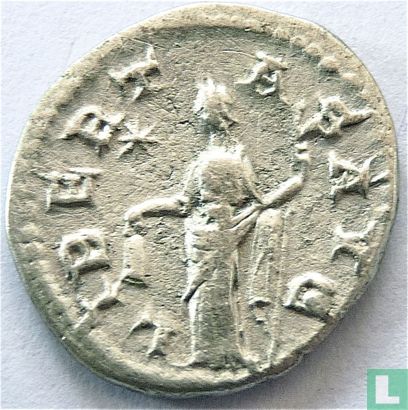 Romeinse Keizerrijk Denarius van Keizer Severus Alexander 222 n.Chr. - Afbeelding 1