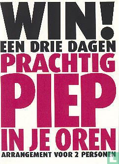 B030086a - Essent Awards / Lowlands "Win! ...Piep In Je Oren" - Image 1