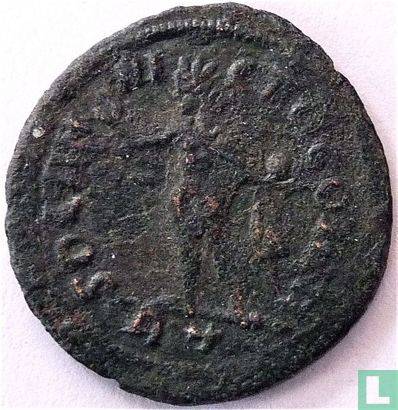 Romeinse Keizerrijk AE3 Kleinfollis van Keizer Constantijn de Grote 317 n.Chr. - Afbeelding 1