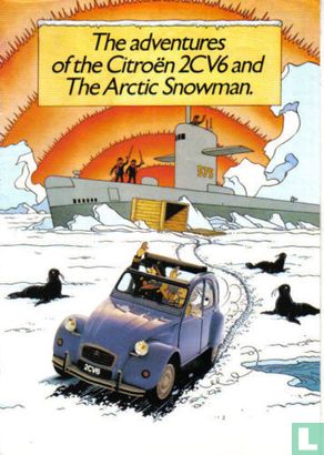 The adventures of the Citroën 2CV6 and The Artic Snowman - Afbeelding 1