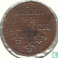 France 1 liard 1656 (C) - Image 2