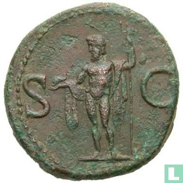 Ashes of Marcus Agrippa Empire romain sous l'empereur Caligula 37-41 AD battus. - Image 1