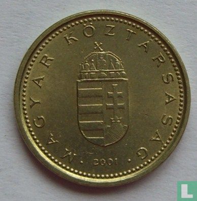 Hongarije 1 forint 2001 - Afbeelding 1