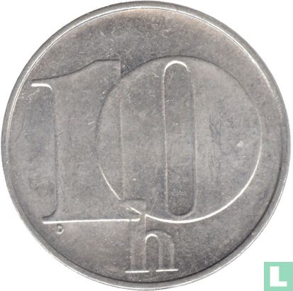 Tchécoslovaquie 10 haleru 1991 - Image 2